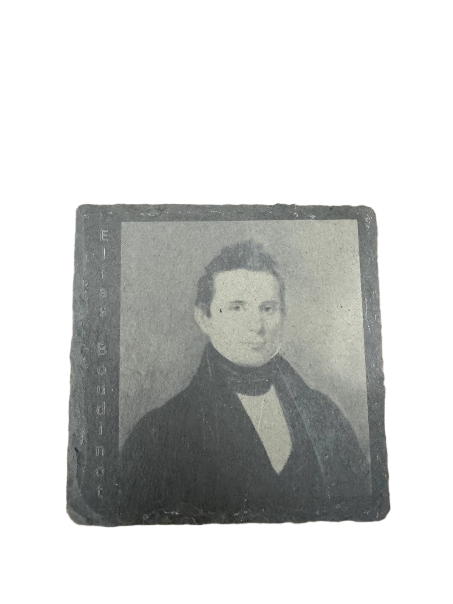 Iconic Cherokee Figure Coasters - Elias Boudinot