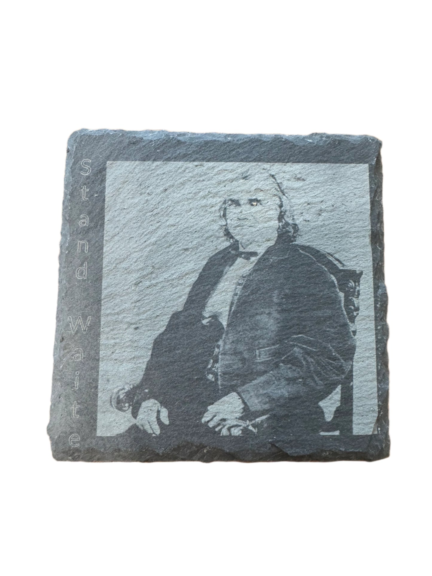 Iconic Cherokee Figure Coasters - Stand Waite