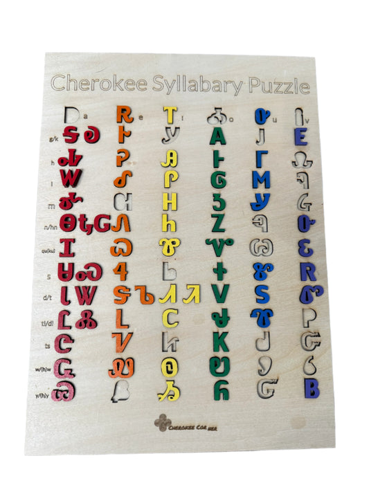 Syllabary Puzzle