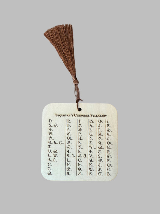 Syllabary Bookmark