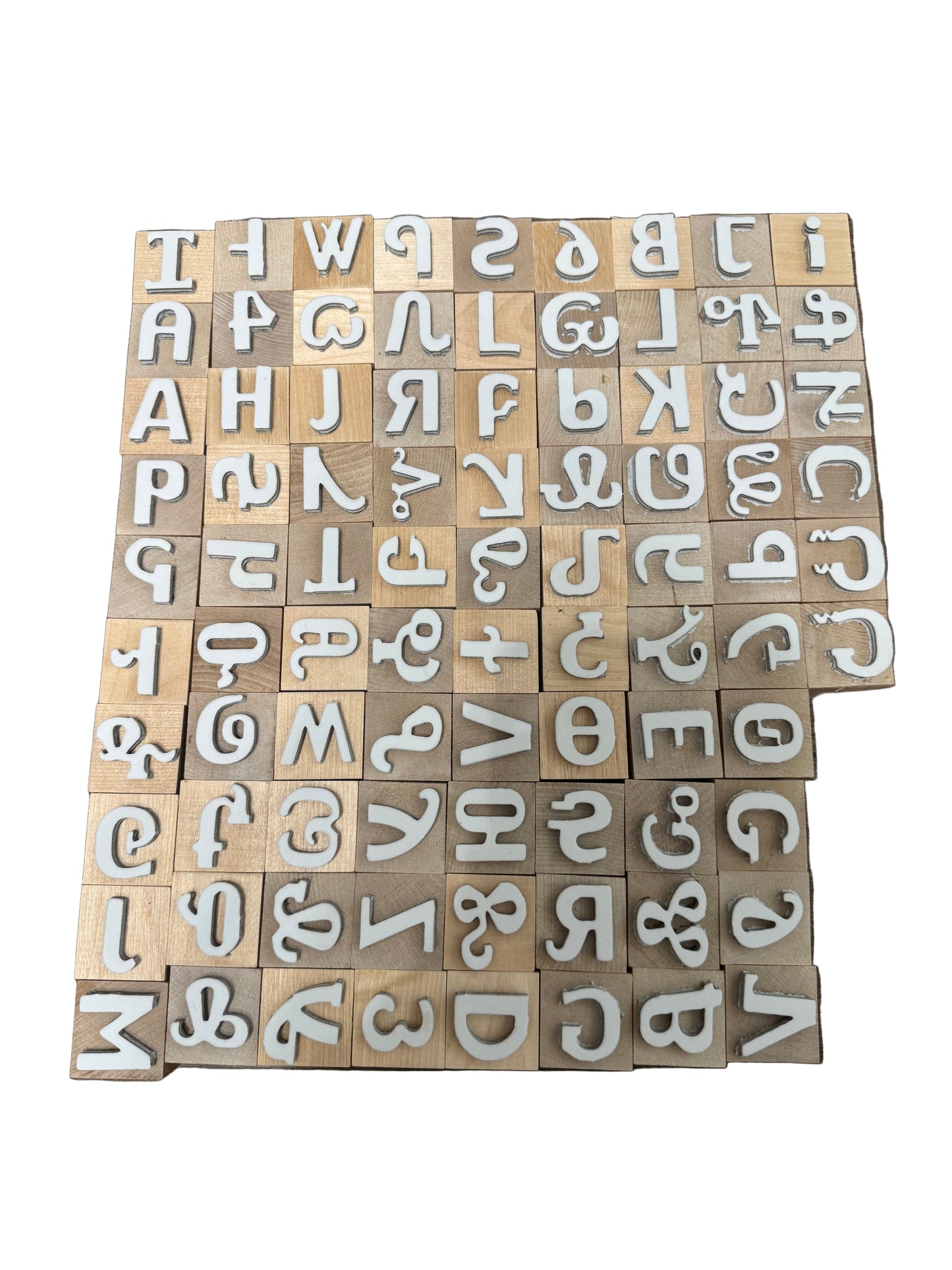 Syllabary Stamps Full Set