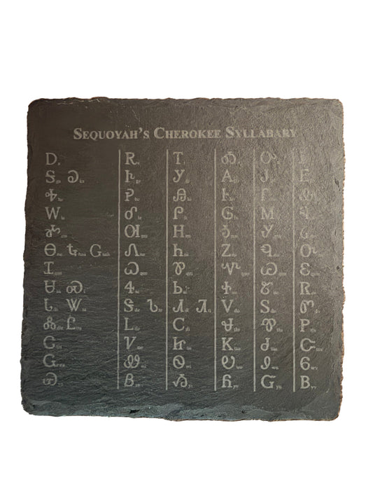 Syllabary Coaster